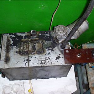 печь на отработке классическая (мини)