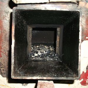 люк для розжига и чистки котла
