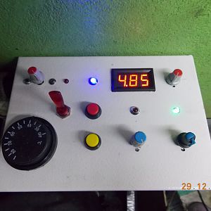 Щит управления работой котла