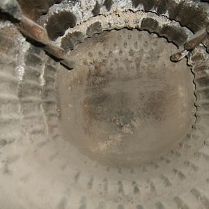 Нижняя камера топки после очистки