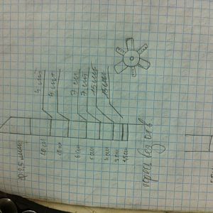 чертеж отверстий в дожигателе
